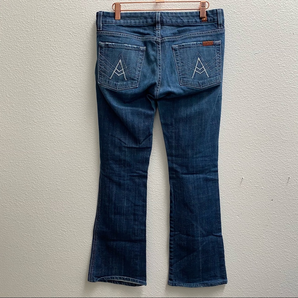 7 for all Mankind A pocket flare bootcut jeans Y2k